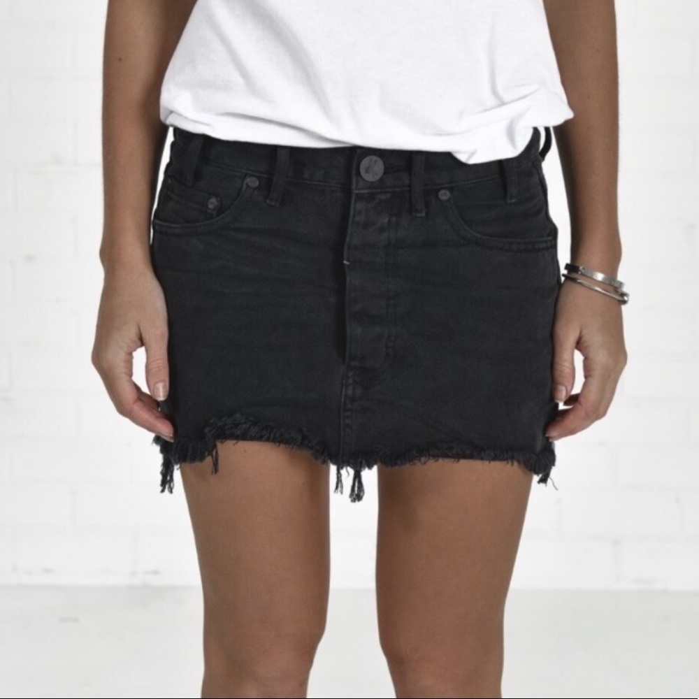 One Teaspoon Junkyard Skirt Size 25